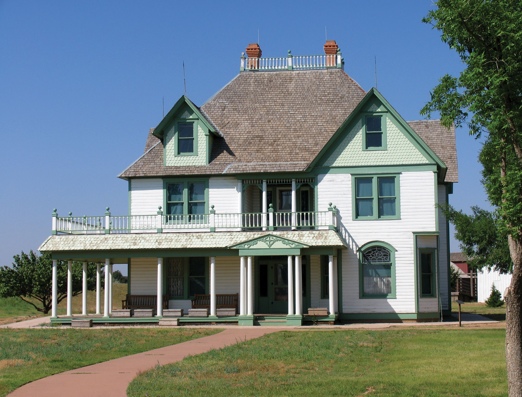 Barton House at the Ranching Heritage Center Junior League of Lubbock